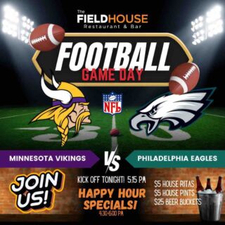 Fieldhouse American Sports Pub - Come watch all NFL games on today